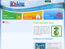 Tablet Screenshot of biolimpms.ind.br